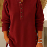 Women's Perfect Everyday Sweater in Red