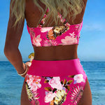 Women's Floral Wrap Bikini Set, photo 15