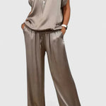 Jessykkah Comfortable Two-Piece Set in Gray