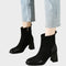 Women's Boots with Decorative Details in Black