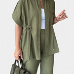 Relaxed Fit Two-Piece Linen and Cotton Set, photo 9