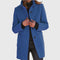 Jayzmarie Elegant Coat in Navy Blue