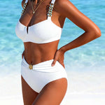 Women's Elegant Bikini With Metal Belt, photo 5