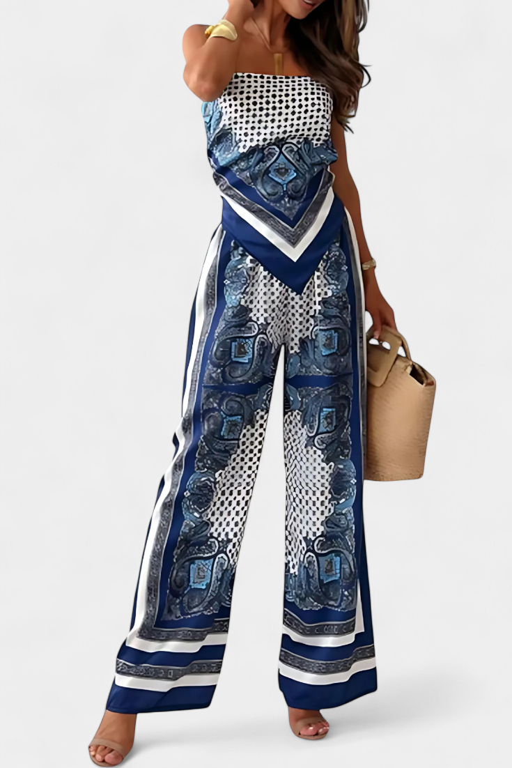 Women's Bandeau Top and Wide-Leg Pants, photo 5