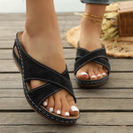 Judith Comfort Sandals in Black