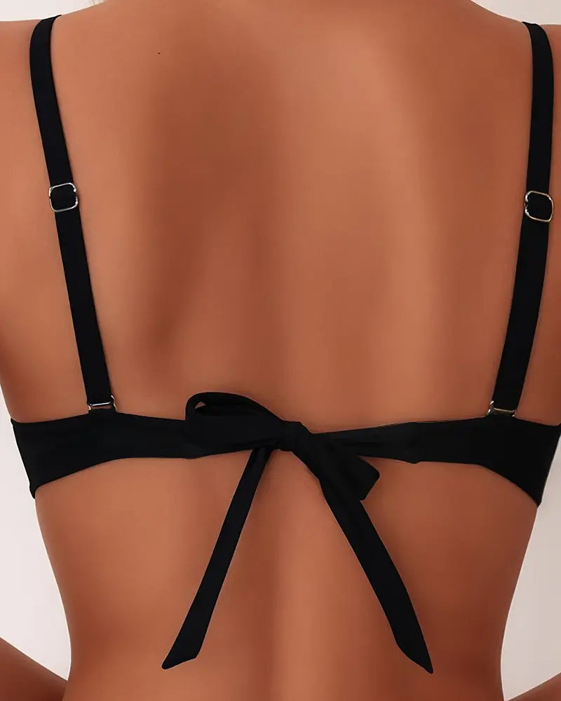 Women's Sexy Backless Bikini Set, photo 5