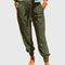 Women's Leo Pants with Wide Legs in Green