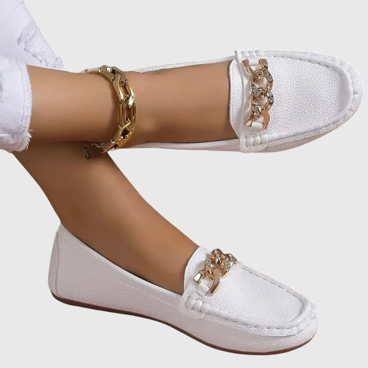 Melissa Comfort Loafers in White