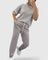 Stacy Comfortable Two-Piece Set in Gray