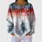 Cozy Christmas Sweater Featuring a Soft Pine Tree Design