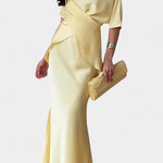 Two-Piece Ensemble with Crisscross Straps and Flowing Skirt, photo 3