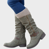 Women's Tall Boots – Gloria in Green