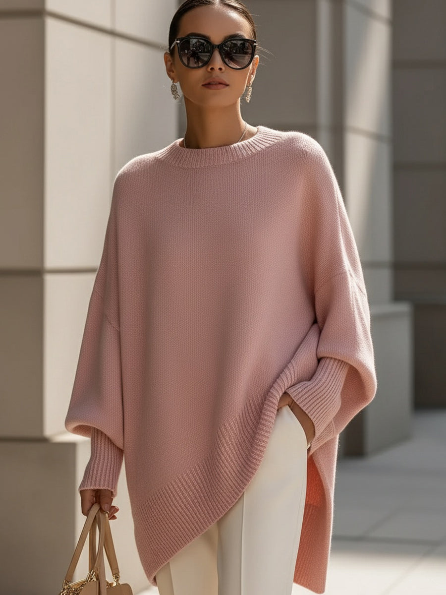 Women's Oversized Batwing-Sleeve Sweater, photo 11