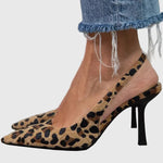 Rai Comfort Heels in Khaki