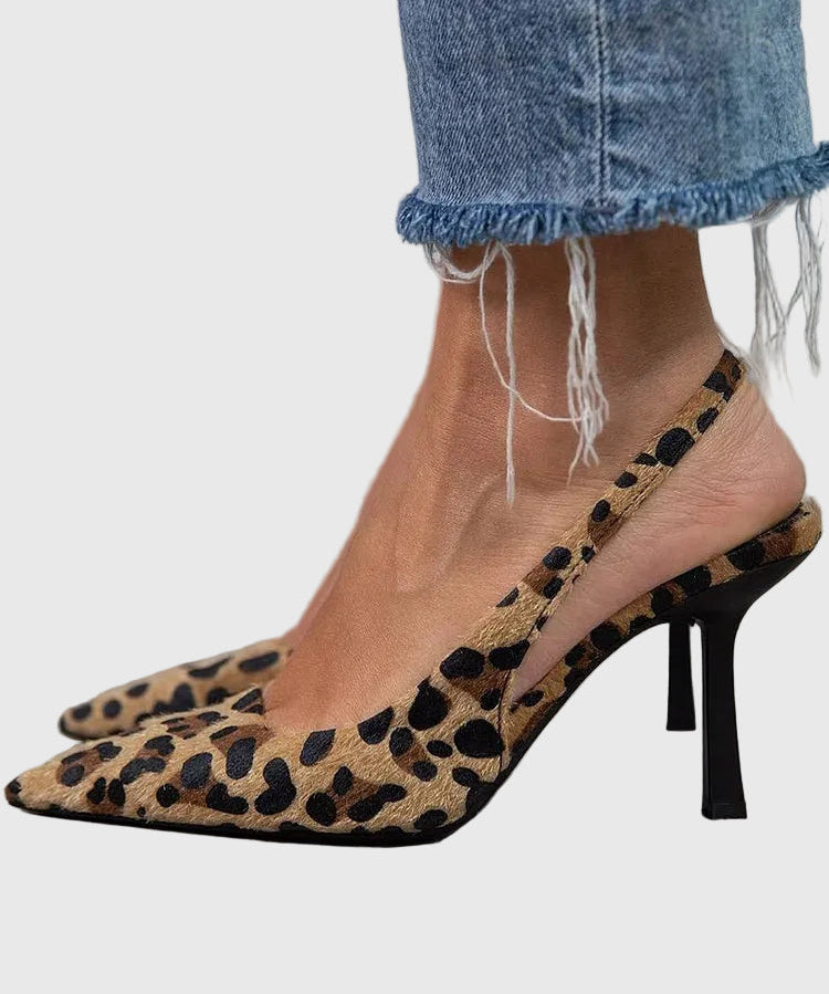 Rai Comfort Heels in Khaki