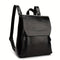 Women's Padded Vintage Backpack in Black
