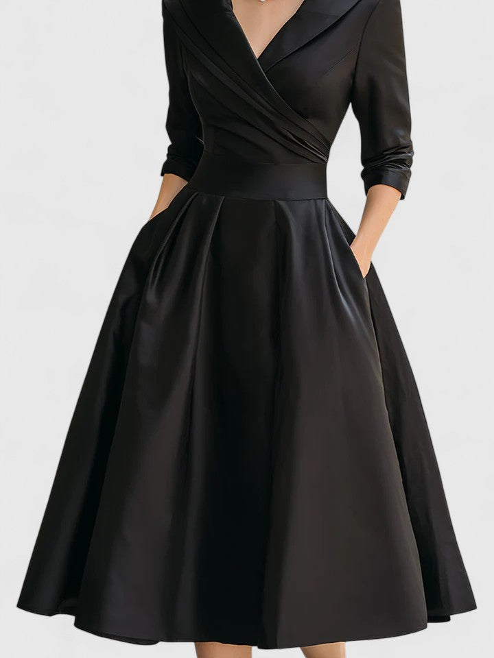 Yan Elegant Midi Dress, photo 3