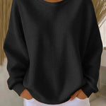 Nyla Classic Sweater in Black
