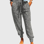 Women's Leo Pants with Wide Legs in Gray