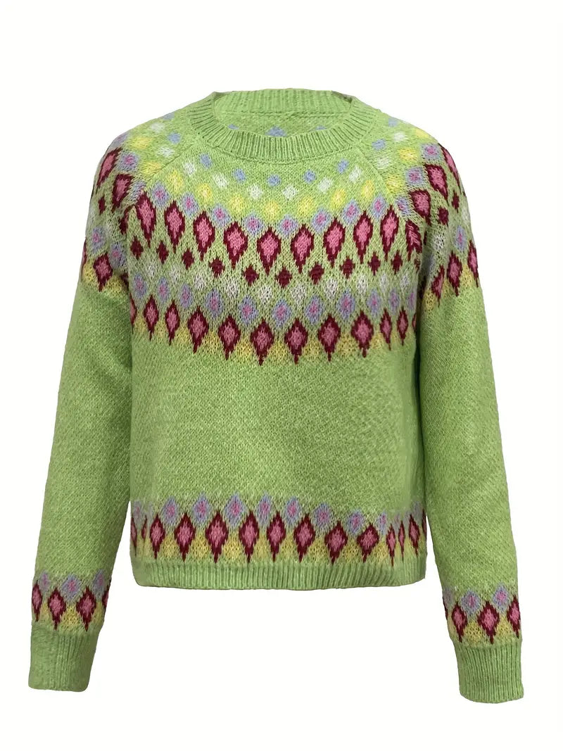 Mia Vintage-Inspired Island Sweater, photo 4