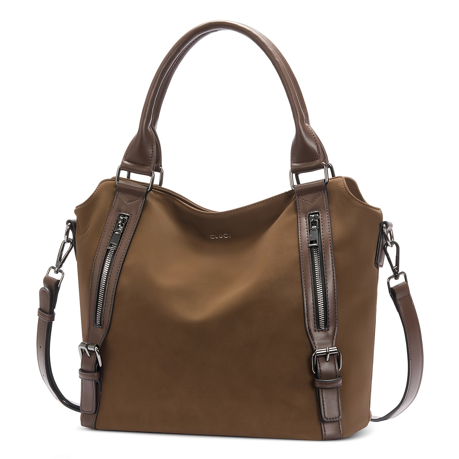 Women's Bag – Everyday Leather Carryall in Suede