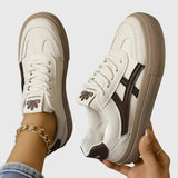 Elza Comfort Sneakers in Brown