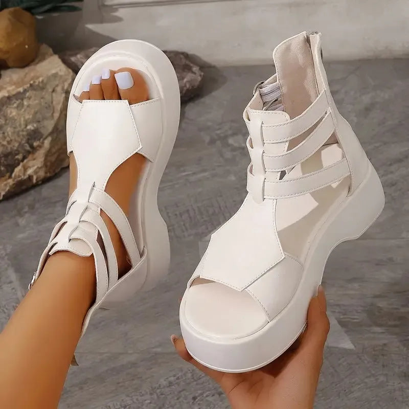 Shane Comfort Sandals in White