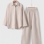 Relaxed Fit Two-Piece Linen-Cotton Ensemble, photo 2