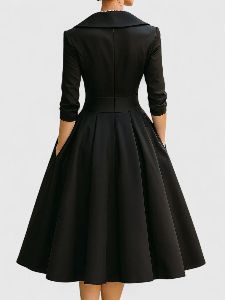 Yan Elegant Midi Dress, photo 4