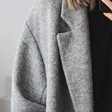 Women's Classic Tailored Coat, photo 3