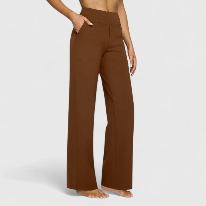 Women's Elegant Pants in Brown