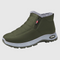 Sianna waterproof winter ankle boots in Green