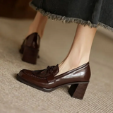 Women's Block-Heel Bow Loafers, photo 7