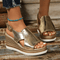 Palma Comfort Sandals in Gold