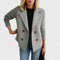 Women's Casual Blazer in Gray