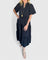 Rebecca Elegant Maxi Dress in Black