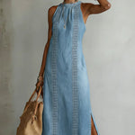 Women's Vintage Lace Denim Dress, photo 5