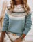 Women's Fair Isle Sweater in Blue