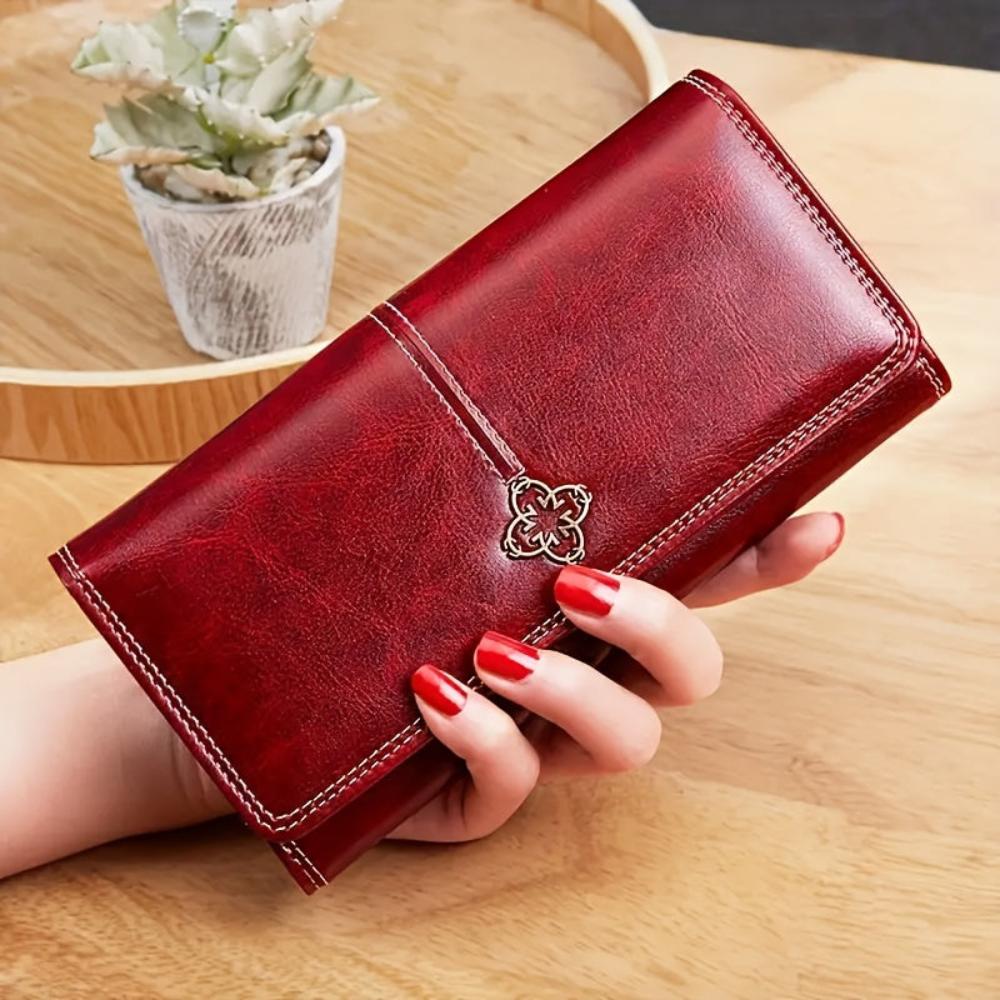 Women's Bag – Bifold Leather Wallet, photo 4