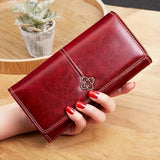 Women's Bag – Bifold Leather Wallet, photo 4