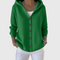 Women's Elegant Cardigan in Dark Green