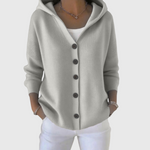 Women's Elegant Cardigan in Gray