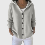 Women's Elegant Cardigan in Gray