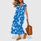 Lysandra Sophisticated Maxi Dress in Blue