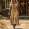 Dress – Vintage Inspired Effortless Style in Multicolor