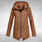 Women's Raincoat Jacket in Brown