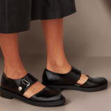 Women's Adjustable Strap Mary Jane Flats