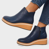 Women's Platform Ankle Boots with Zip, photo 9