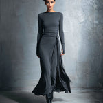 Women's Maxi Dress with Side Knot – Naomie, photo 8