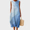 Larsson Comfortable Dress in Blue 1